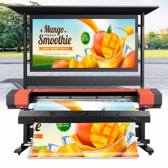 Online Technology Support Derect Printing Kingjet 10FT Eco Solvent Printer