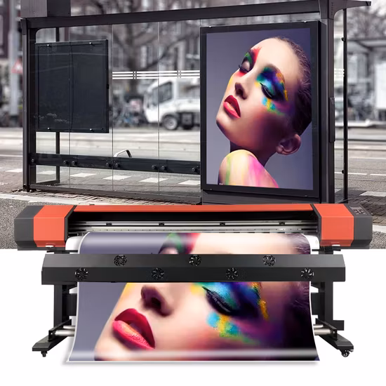 Online Technology Support Derect Printing Kingjet 10FT Eco Solvent Printer