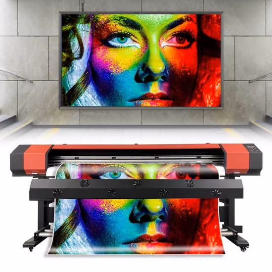 Online Technology Support Derect Printing Kingjet 10FT Eco Solvent Printer