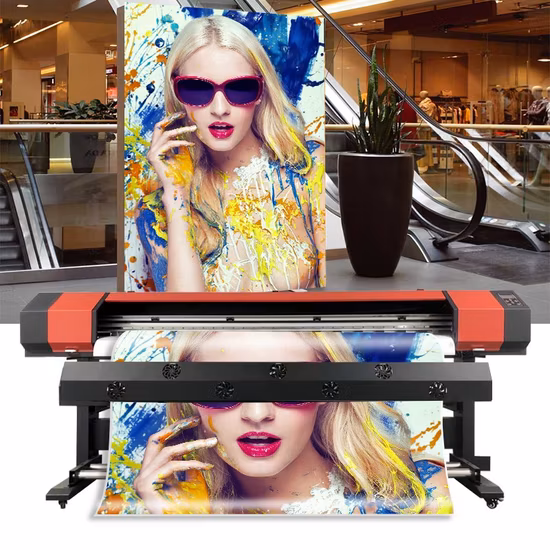 Online Technology Support Derect Printing Kingjet 10FT Eco Solvent Printer