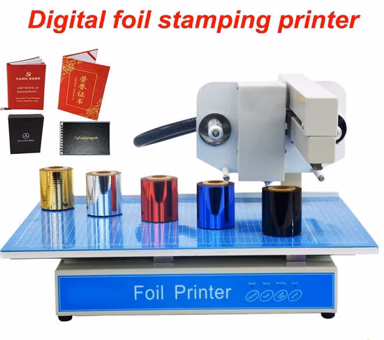 Automatic Digital Flatbed Aluminum Foil Printer