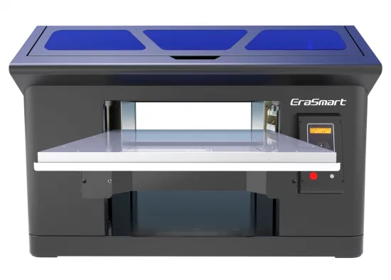 Erasmart High Speed ​​3545 UV Digital Flex Druckmaschine Kleidung T-Shirt Drucker für kleine Unternehmen