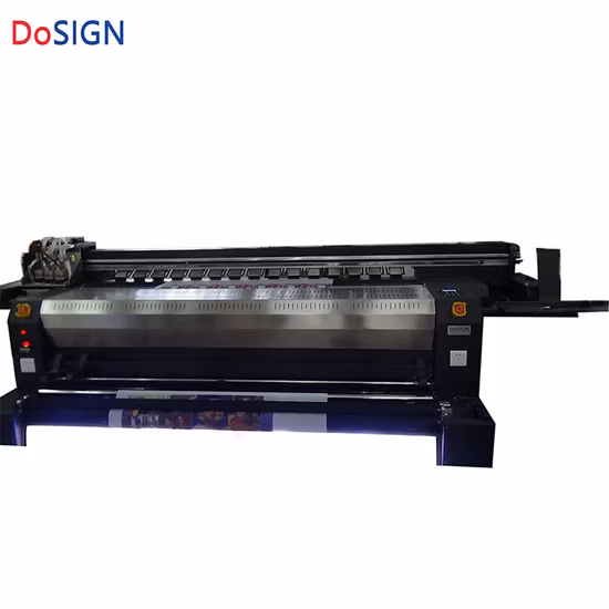 2,2 m Direkt-zu-Stoff-Druckmaschine Großformatiger digitaler Textilbanddrucker