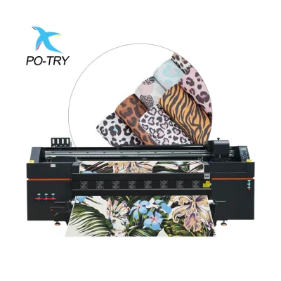 Hochleistungs-PU 1,9 m Direktdruck-T-Shirt-Digitaldrucker für Bekleidungsleder