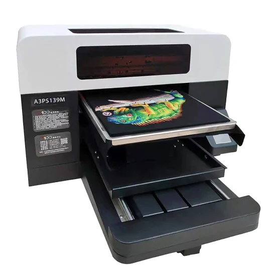 DTG-Drucker im A3-Format, hochwertiger DTG-Direktdruck auf T-Shirt-Sublimationsdrucker