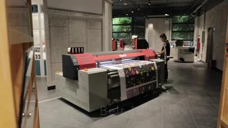 Textilbanddrucker 1,8 m/3,2 m, optional für den Direktdruck auf dehnbare Stoffe