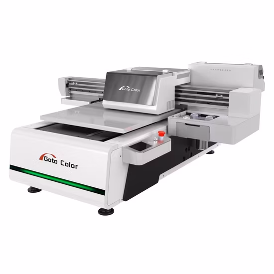 UV 6090 Druckmaschine für kleine Glasflaschen UV-Flachbettdrucker